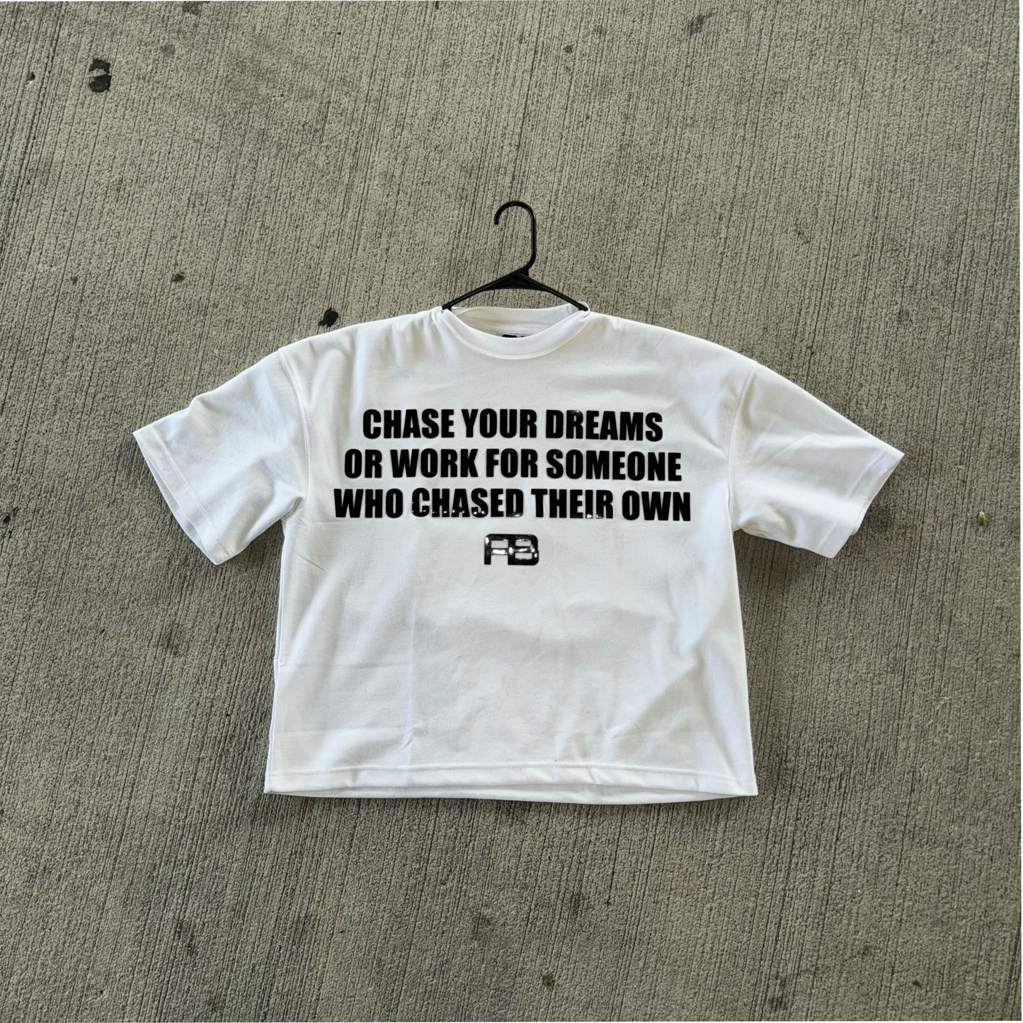 “AB Motivation” oversized shirt