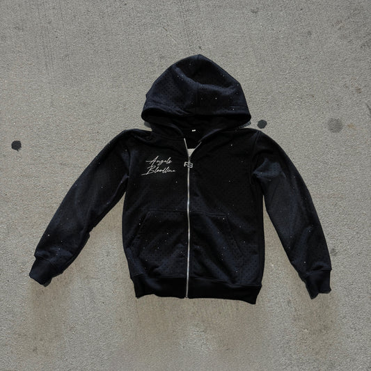 “stjärnljus” oversized hood zip up